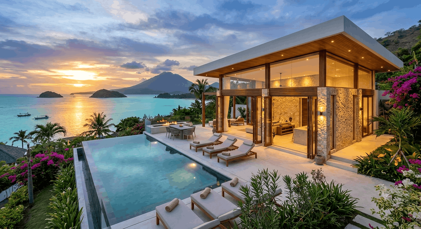 Luxury Villa Development in Lombok